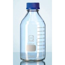 Бутыль DURAN Group 100 мл, NS29/22, широкогорлая, без пробки, бесцветное силикатное стекло (Артикул 231842403)